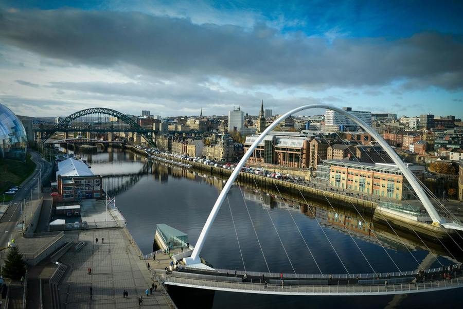 Spotless Expert Cleaning Services In Newcastle. Canal in Newcastle Upon Tyne, England, UK. 